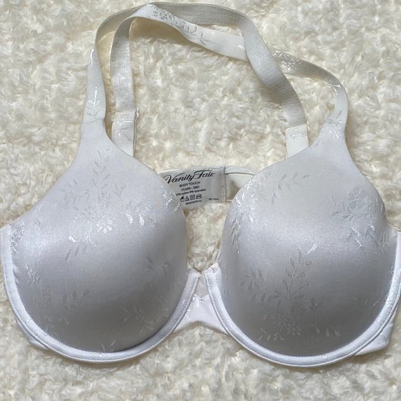3-Way Convertible Bra White Jacquard - Picture 2 of 8